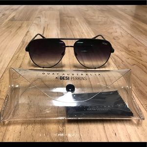 Quay Australia high key black/fade sunglasses